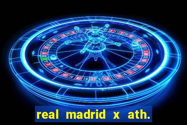 real madrid x ath. bilbao palpite